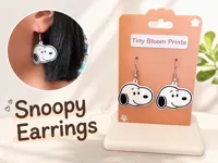 Snoopy earrings