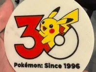 Pokemon 30 year coaster