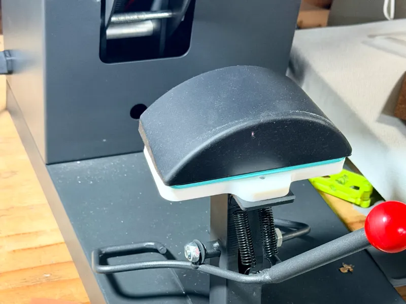 Vevor Delclynee hat press adapter plate