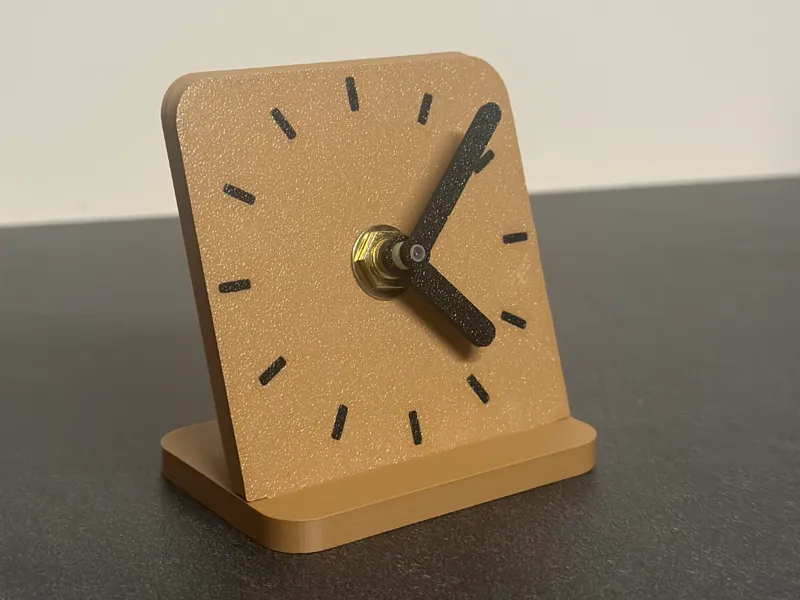 Orologio Minimal Da Tavolo Piccolo
