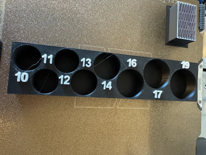 Harbor Freight impact socket organizer