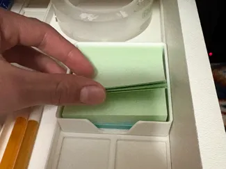 Gridfinity Sticky Note Holder