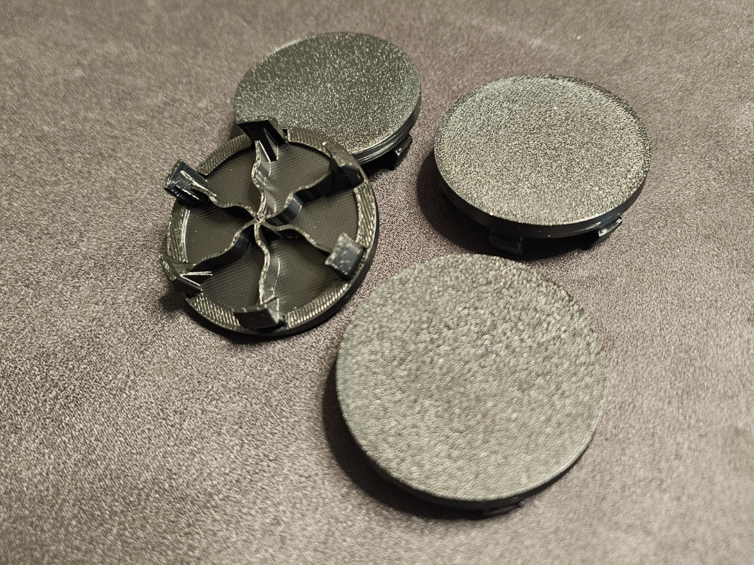 centercaps universal fit with 52, 56 and 60mm