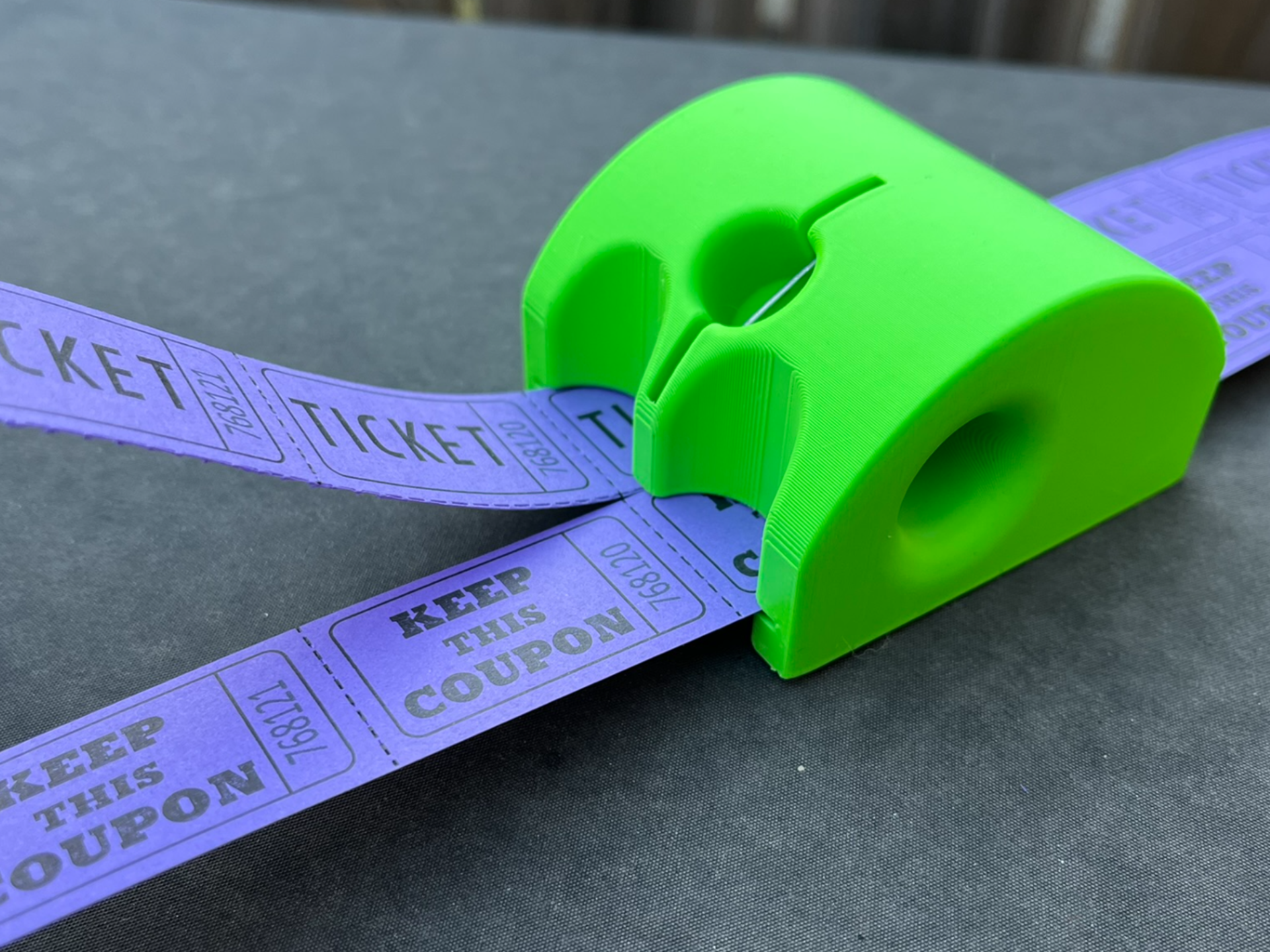 Hand Held Raffle Ticket Splitter