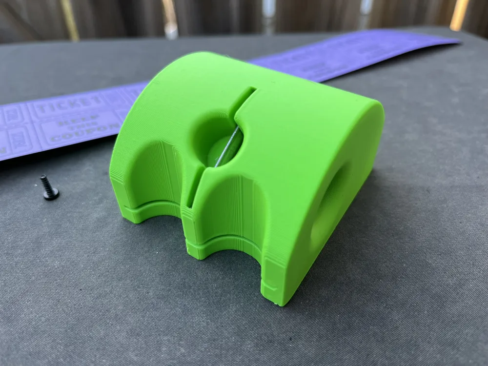 Hand Held Raffle Ticket Splitter - Free 3D Print Model - MakerWorld
