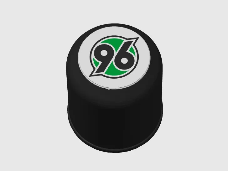 Hannover 96 Kappe Anhängerkupplung