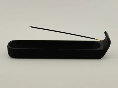 Incense stick holder with big ash tray