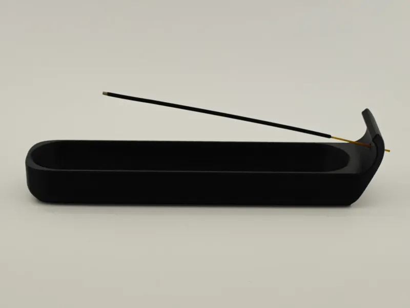Incense stick holder with big ash tray