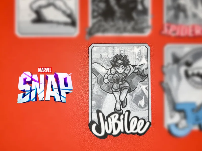 Jubilee (Inked Pixel Variant) - Marvel Snap