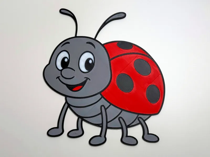 Cute Ladybug (2D)