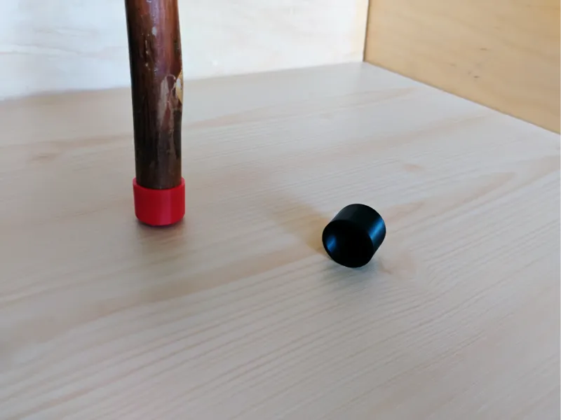 Hiking Stick End Cap