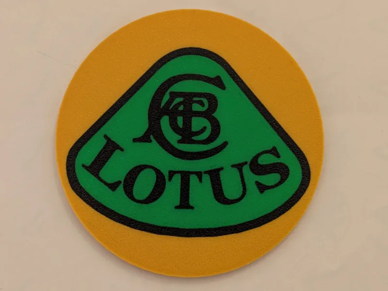 Lotus drinks coaster