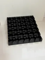 36 Count paint and brush holder one piece