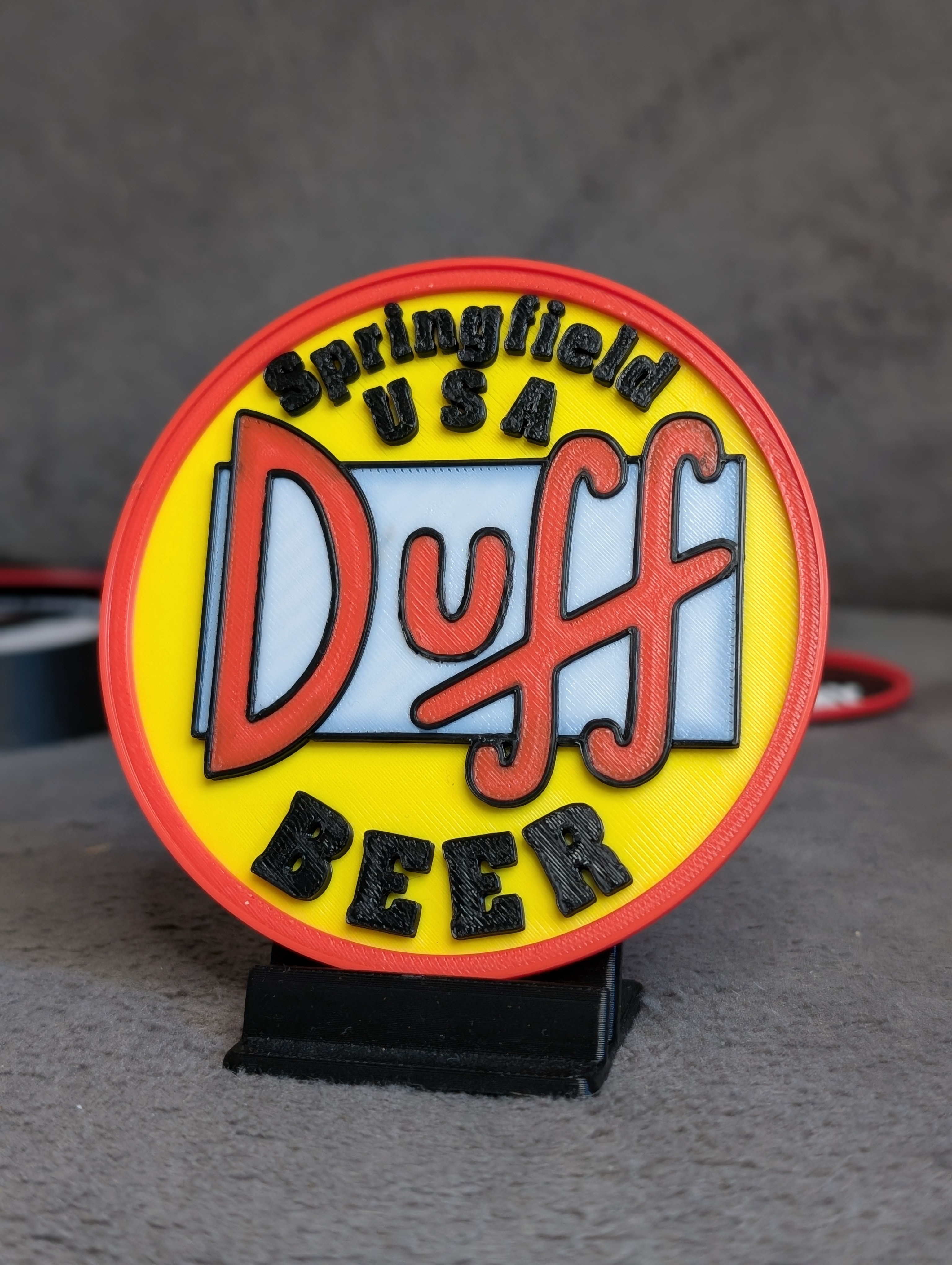 3Dプリント シンプソンズ・ダフビール - 無料3Dモデル -MakerWorld