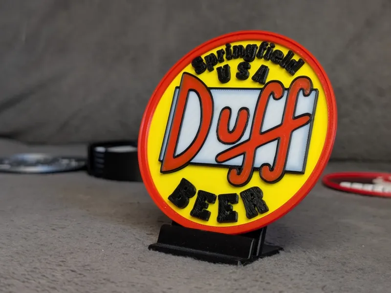 Duff Beer - 3D Stackable Coaster