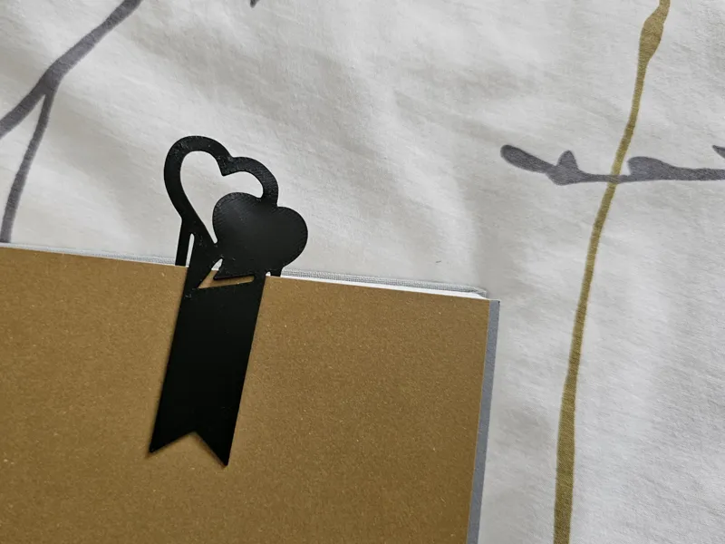 Heart & Love Bookmark