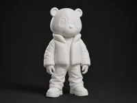 Ours stylisé — figurine designer toy — photo 3