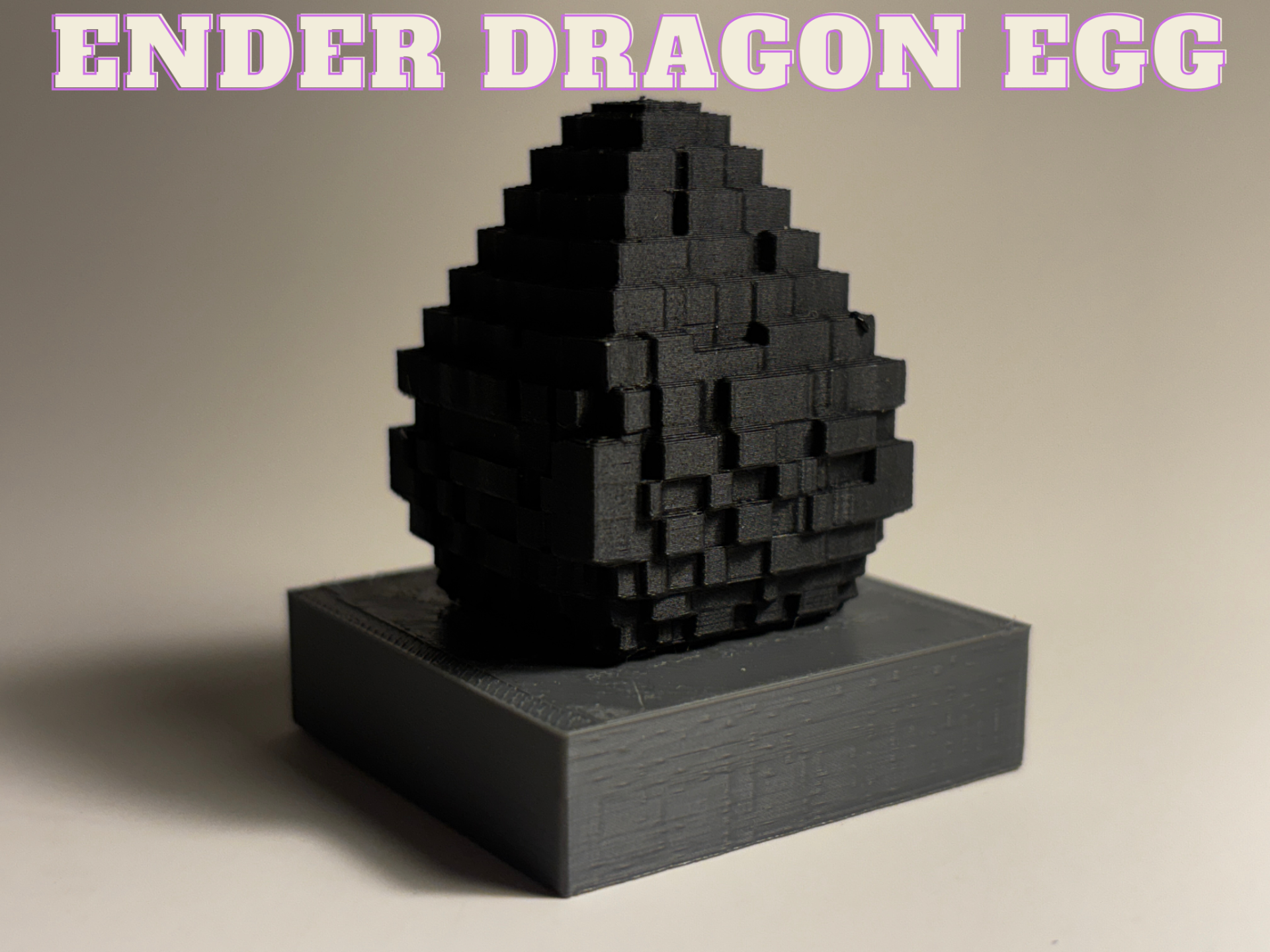 Minecraft Ender Dragon Egg