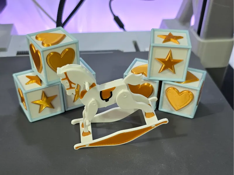 Heart & Star Toy Blocks - Decorative
