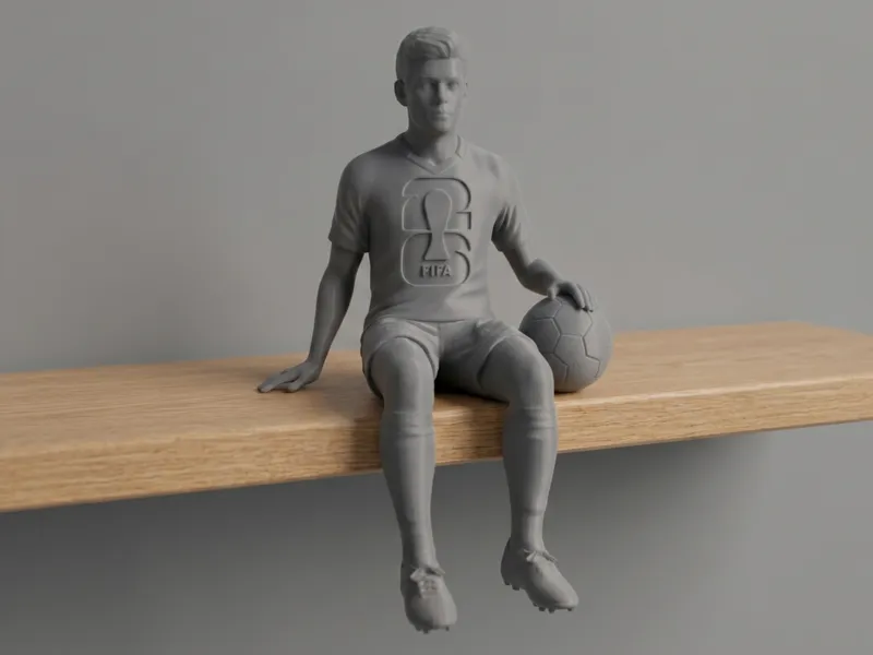 World Cup 2026 -  sitting on a ledge figurine