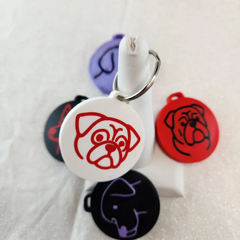 NFC Dog Tag 5 Dog Set for Commercial Use