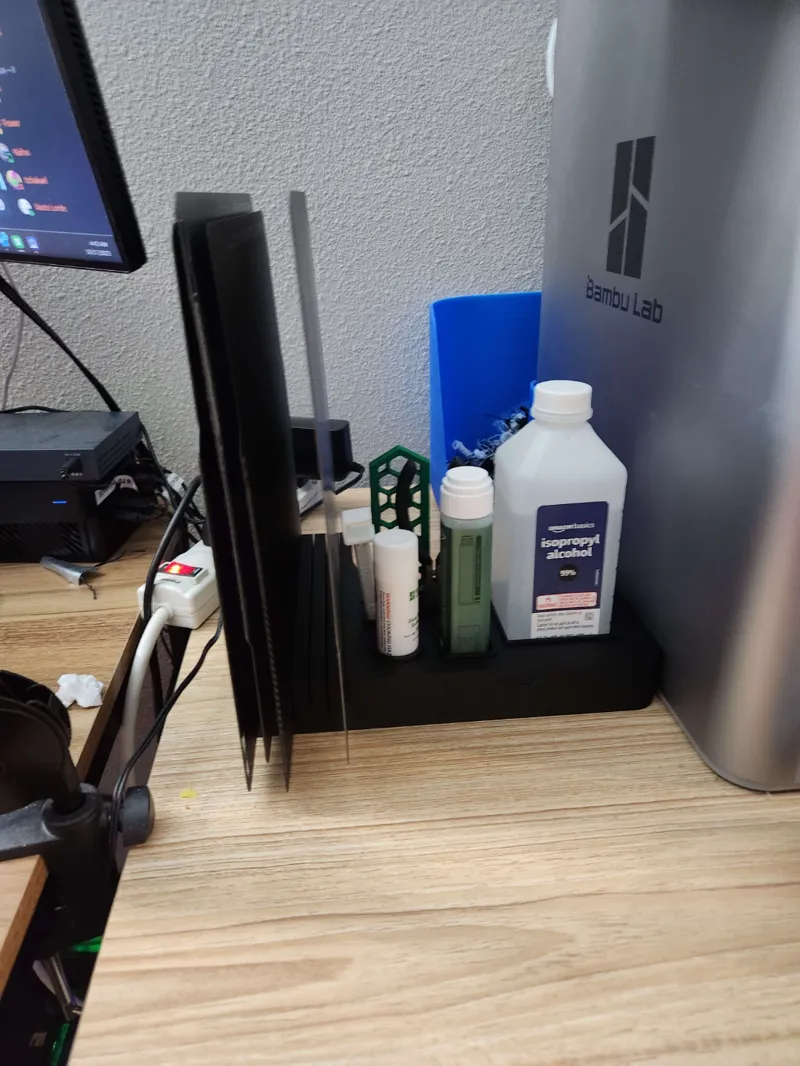 Desktop Build Plate Caddy v2 Left