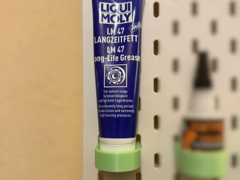 Ikea Skadis Halterung für Fett Tuben 34,5mm