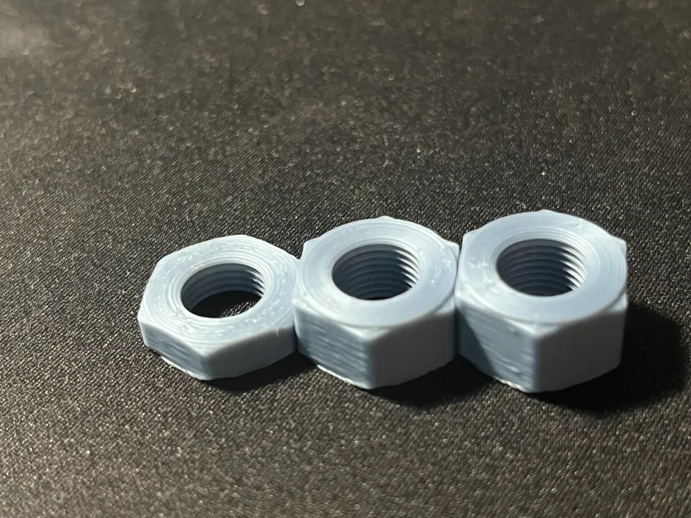 M10 nuts (ISO fine-threaded) by Forfiter - MakerWorld