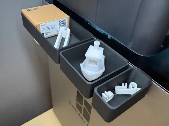 X1C/P1S/P2S - Side Storage Container
