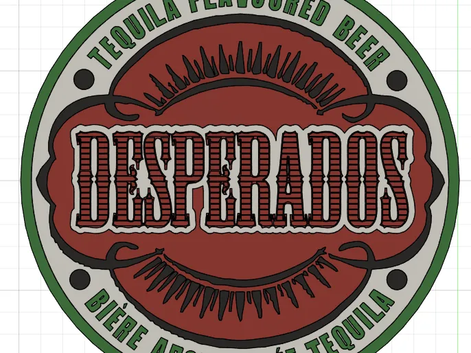 cup holder desperados (Cliff)
