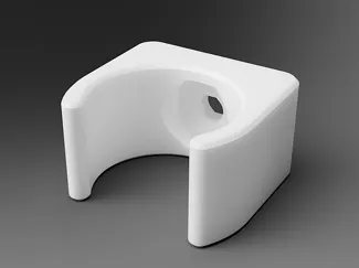 Pipe clamp customizable