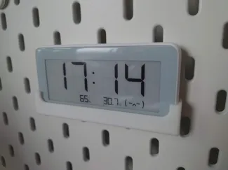 IKEA Skadis Xiaomi LYWSD02MMC Clock holder