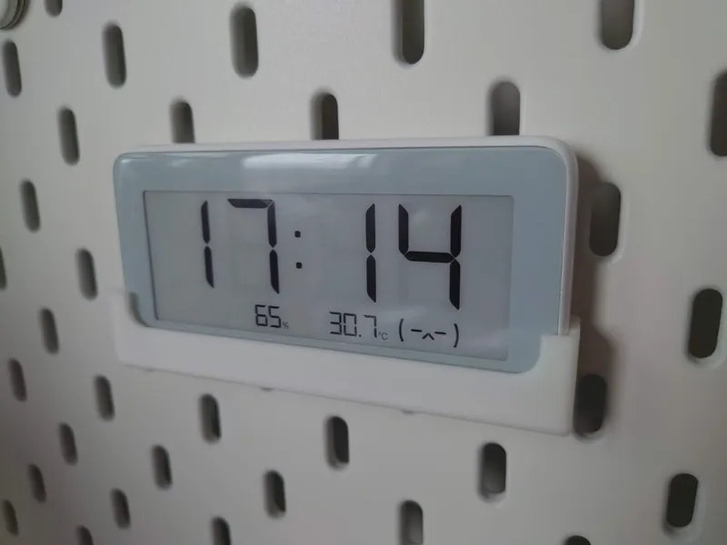 IKEA Skadis Xiaomi LYWSD02MMC Clock holder