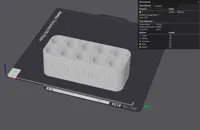 0.2mm layer, 2 walls, 8% infill