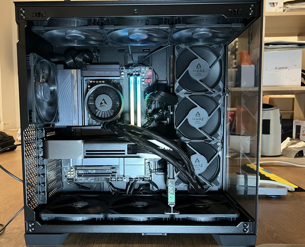 Fan Mounted GPU Support with Customizable Plate - Free 3D Print Model ...