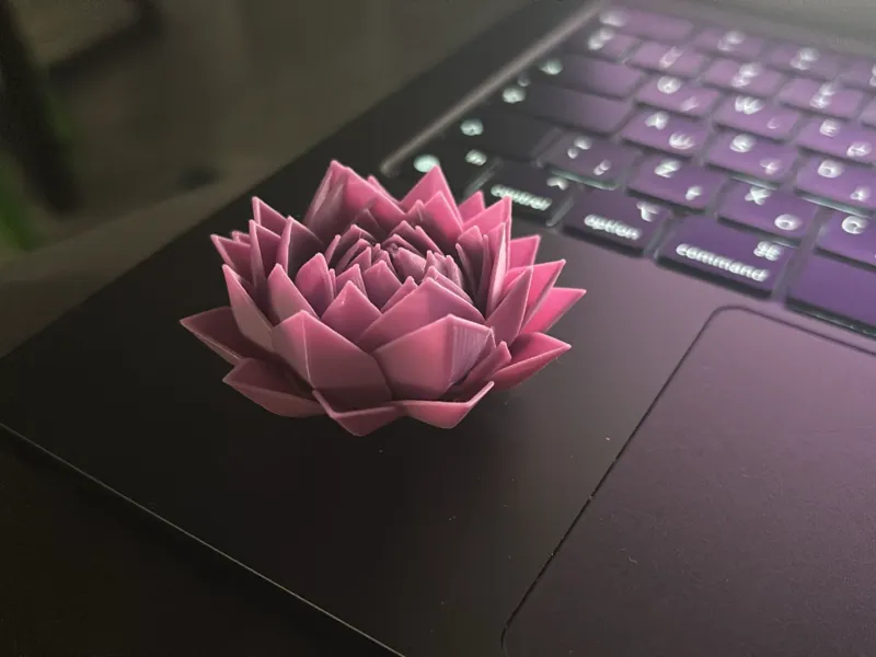 origami petal flower