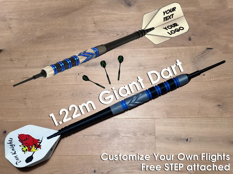 Customizable Giant Dart - 120cm Decoration