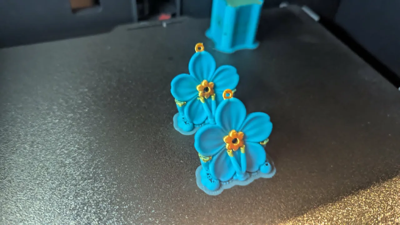 Forget Me Not Earrings view 4