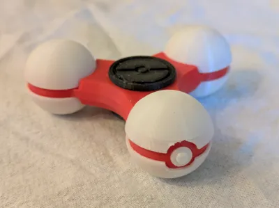 Pokeball Fidget Spinner - Premier Ball