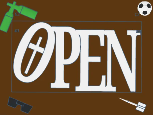 Open sign 