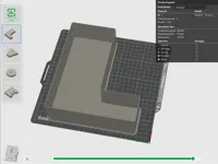 0.2mm layer, 2 walls, 0% infill