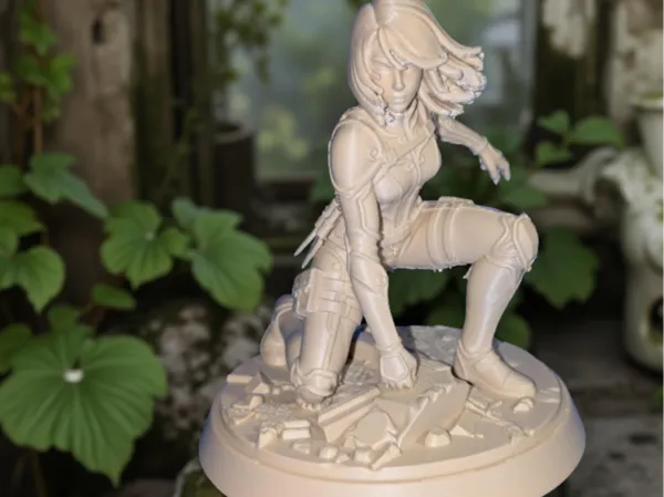 Miniature d'assassin humaine