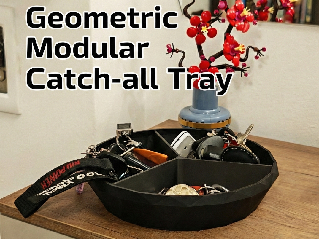 Geometric Modular Catch-all Tray (Svuotatasche)
