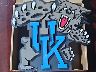University of Kentucky Old UK Wildcats Logo