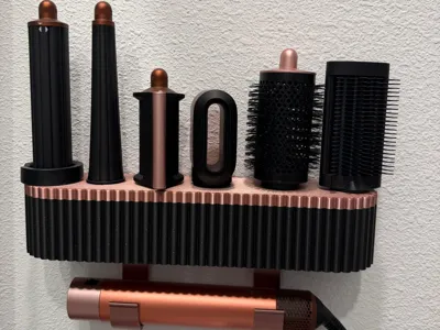 Hair dryer holder (Dyson Airwrap)