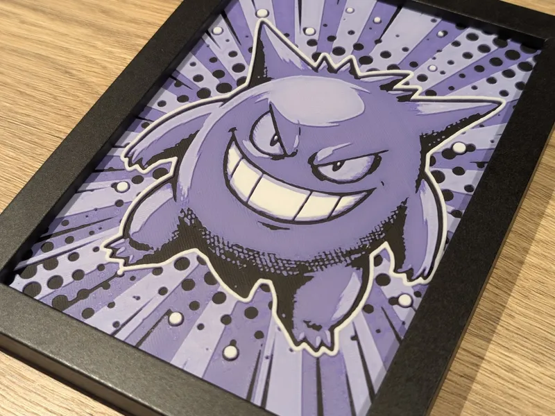 Gengar Hueforge 5x7