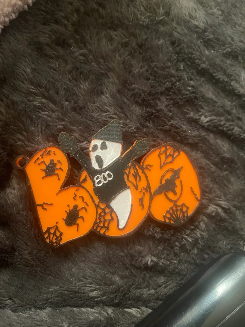 Boo Key Chain