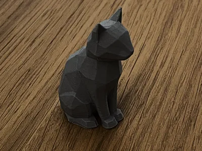 Low-Poly Cat