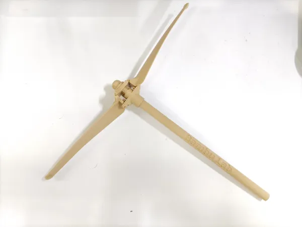 Hélice-jouet en bambou pliable, 2 pales