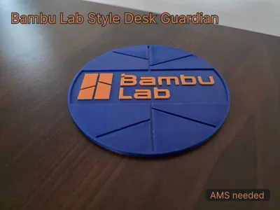 The Bambu Lab Inspired Coaster: Protect Your Desk!
